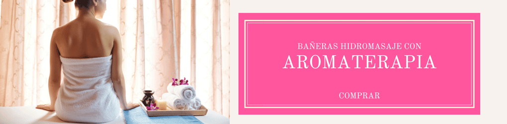 Bañera hidromasaje con aromaterapia